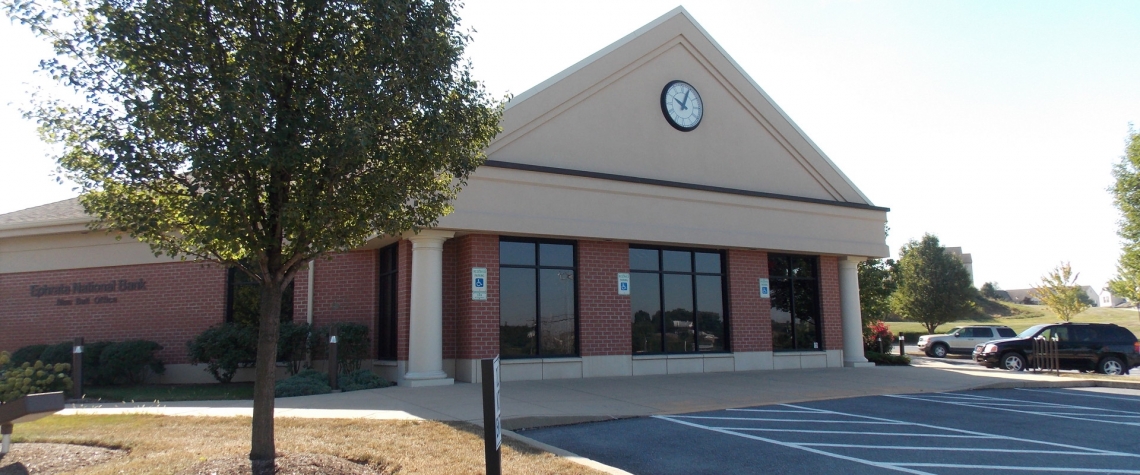 Exterior image of the Ephrata National Bank in the Blue Ball PA location