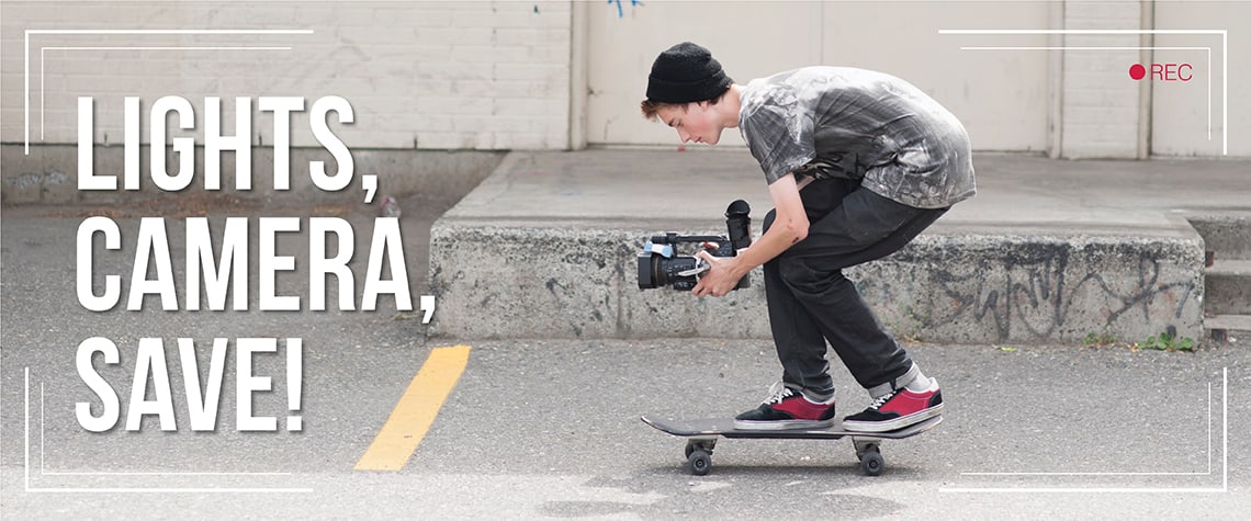 Video Contest for Teens Lights, Camera, Save!