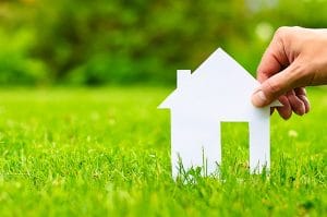 House on a plot of land